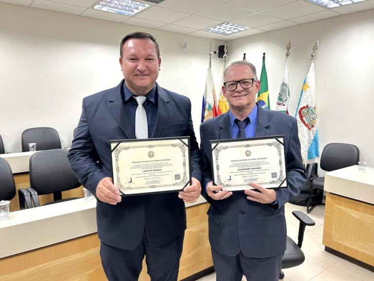 Prefeito, vice e vereadores eleitos de Mercedes são diplomados