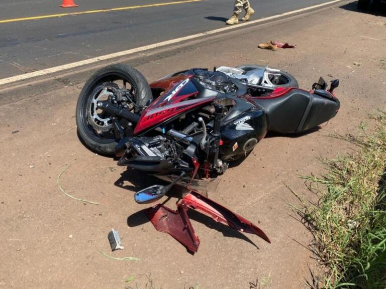 Homem morre em grave acidente na BR-163 entre Mercedes e Guaíra