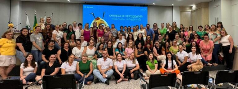 Professores da rede municipal são reconhecidos pela participação no programa A União Faz a Vida