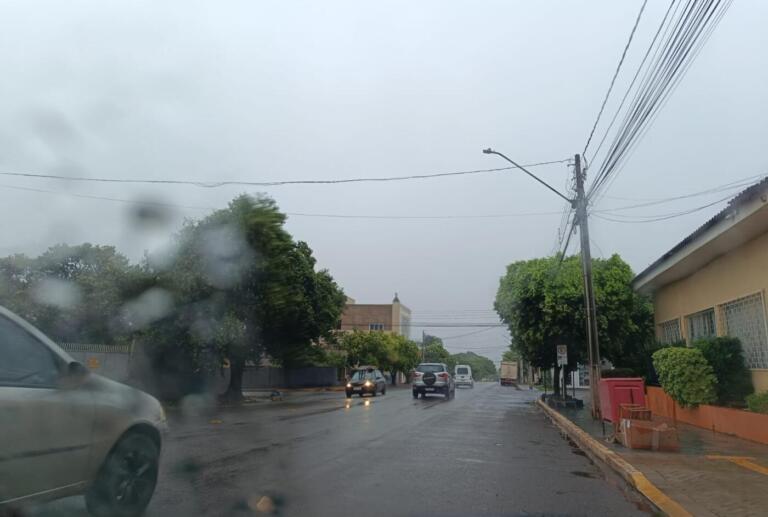 Simepar aponta 2mm de chuva para este sábado, 7mm para domingo e 53mm para segunda-feira em Marechal Rondon