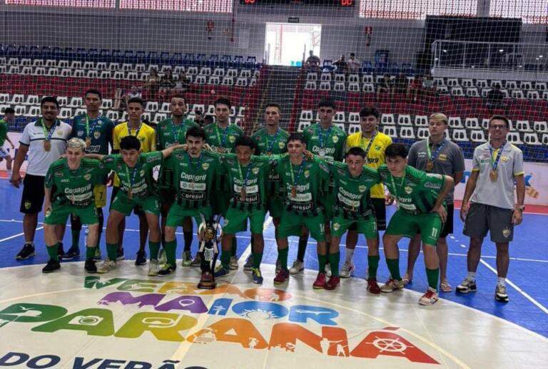 AACC fica com o 3º lugar no Paranaense Sub-18 de Futsal