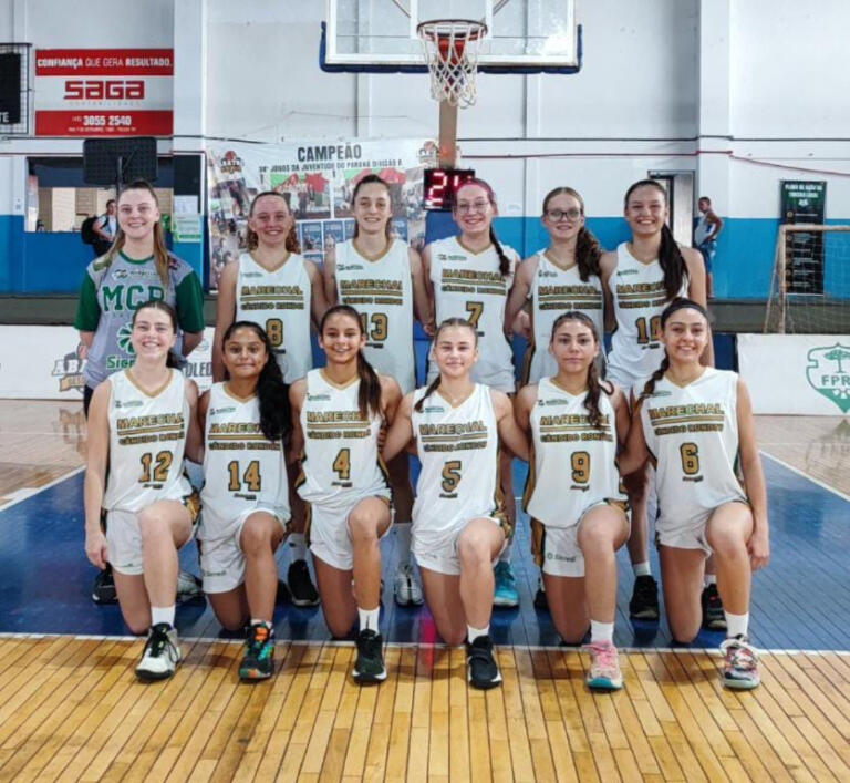 Prefeitura de Marechal Rondon/AACC/ACB fica em 4º lugar no Estadual sub-17 de Basquete