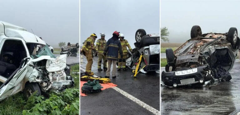 Homem morre em grave acidente na BR-163 próximo ao distrito de Sede Alvorada