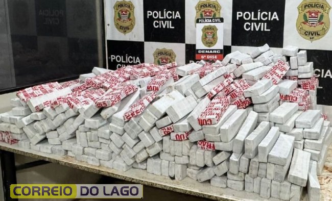 Morador de Santa Helena é preso em São Paulo transportando quase meia tonelada de maconha