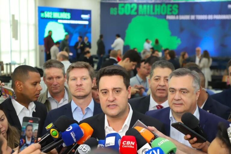 Governador Ratinho Junior é aprovado por 81% dos paranaenses, aponta Quaest