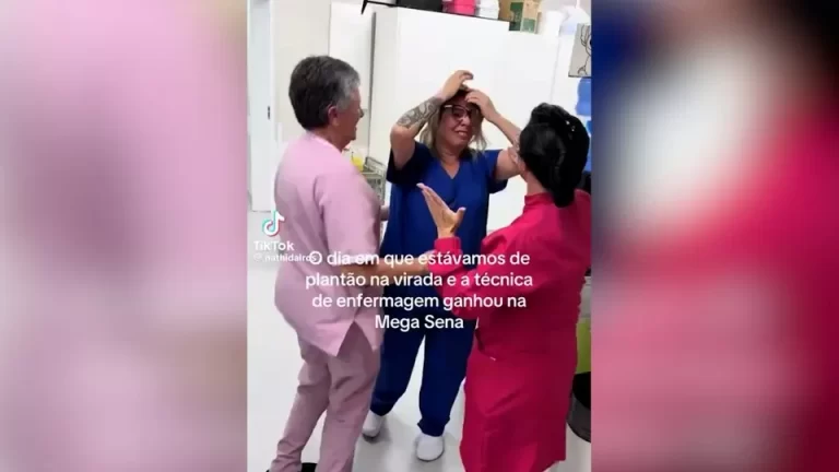 Mulher viraliza após se confundir e comemorar vitória na Mega da Virada; veja o vídeo