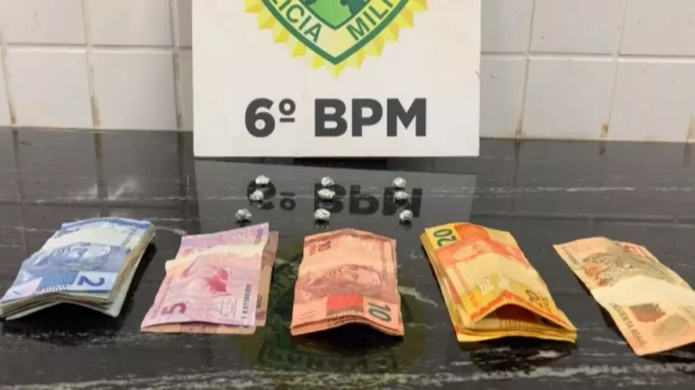 Adolescente de 14 anos é apreendido com drogas