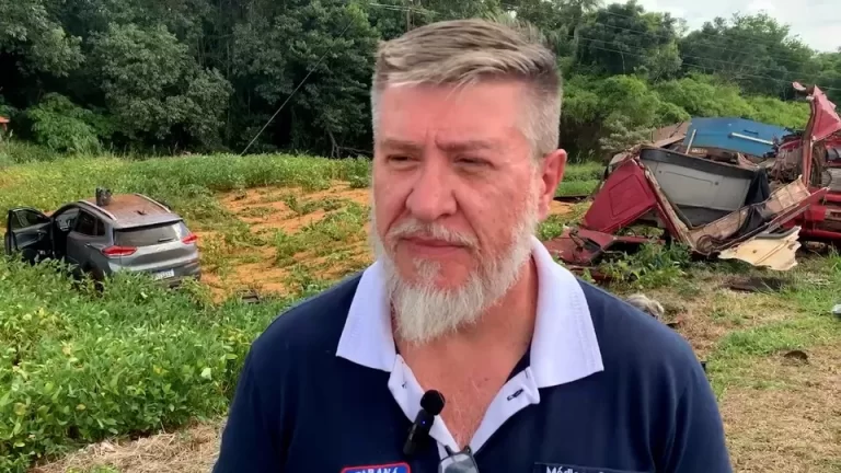 “Caminhão chegou a capotar”: motorista em estado grave é levado de helicóptero ao HU