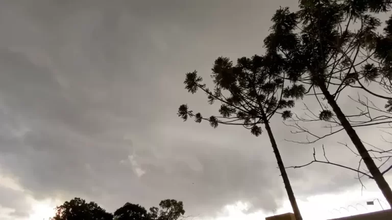 Chuva marca presença nesta quinta-feira em Marechal Rondon com máxima de 25ºC