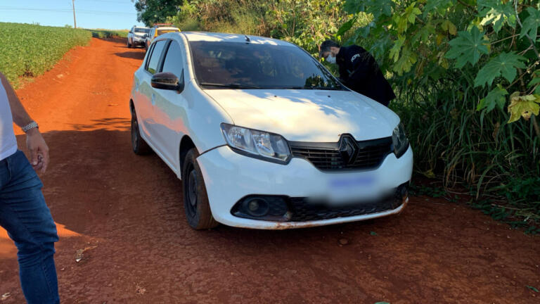 Encontrado suposto carro usado por atiradores para matar preso em frente à Prefeitura de Cascavel