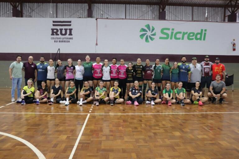 Marechal Rondon recebe seleção paranaense de handebol Cadete para fase de treinamentos