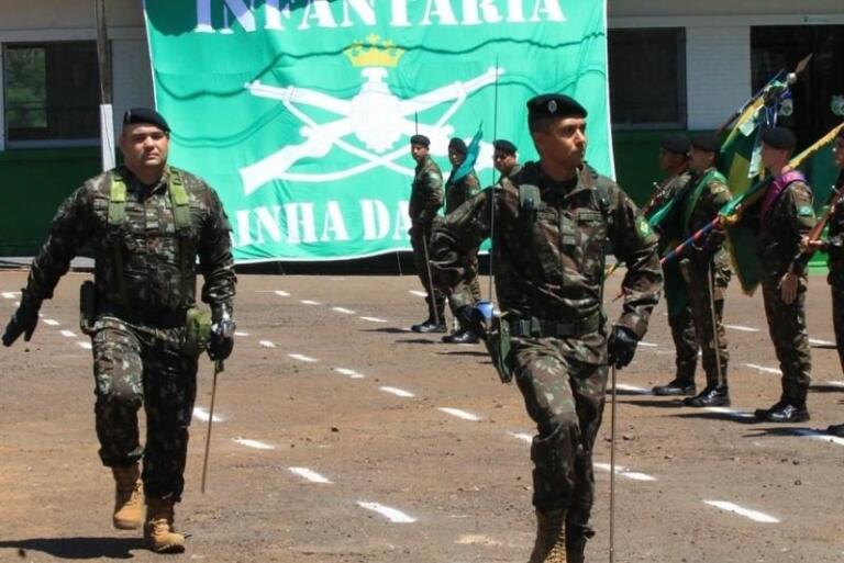 Solenidade marca troca de comando do Exército Brasileiro em Guaíra