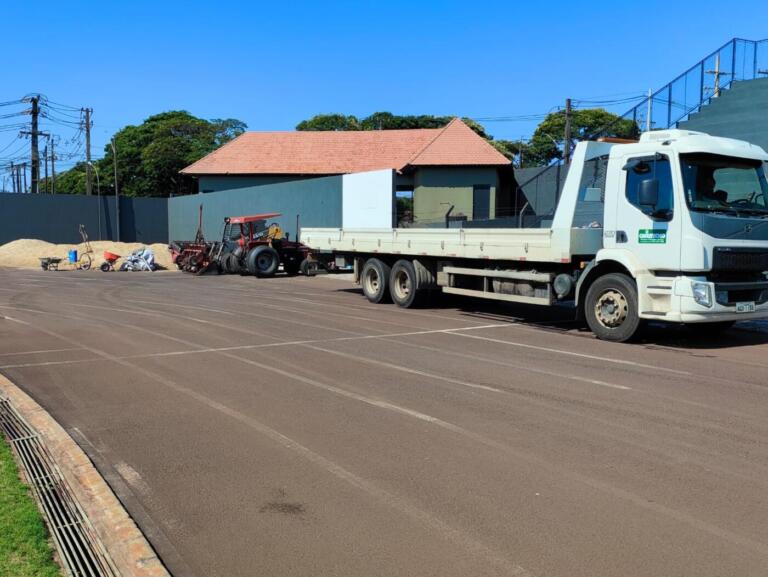 Estádio Municipal passa por melhorias e está fechado temporariamente