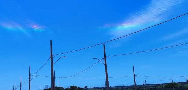 “Arco-íris de fogo” é observado no céu do Paraná; veja fotos e entenda o que é
