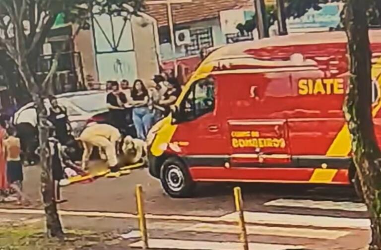 Criança de nove anos é atropelada em avenida de Marechal Rondon