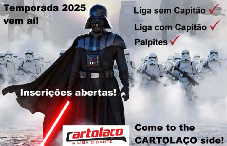 Cartolaço, a Liga Gigante 10 Anos terá premiação recorde; garanta sua inscrição