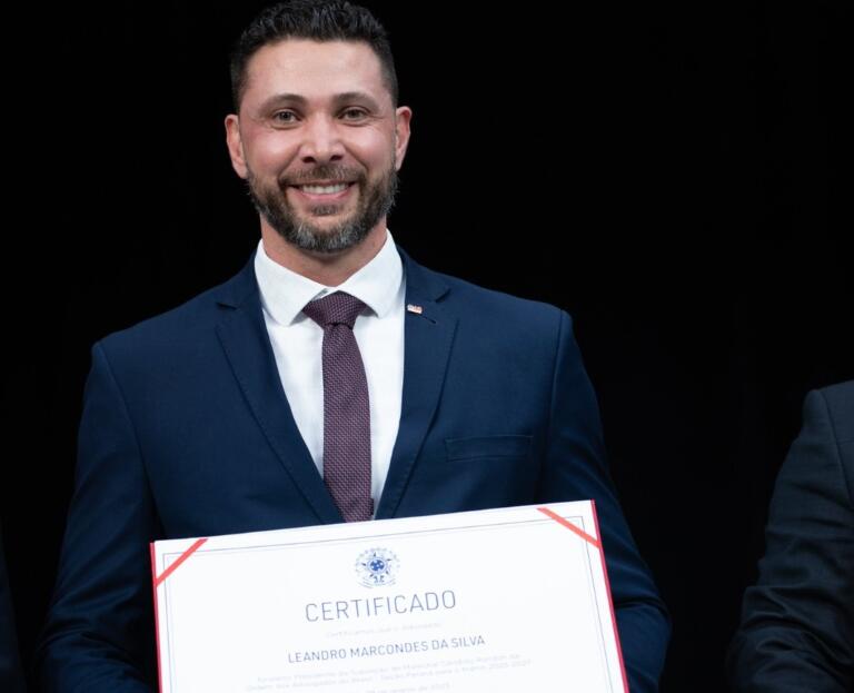 Leandro Marcondes é diplomado presidente da OAB Marechal Rondon