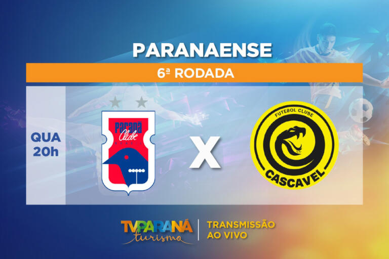 TV Paraná Turismo transmite Paraná x Cascavel nesta quarta direto da Vila Capanema