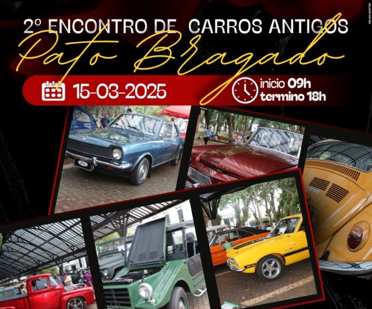 2º Encontro de Carros Antigos é atração confirmada na 35ª Festa Nacional do Cupim Assado