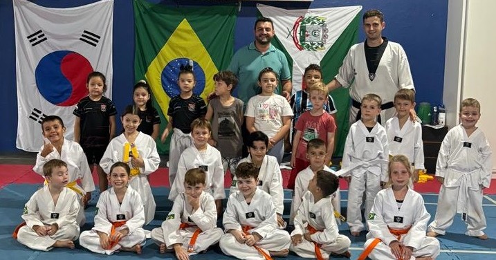 Projeto de Taekwondo inicia atividades com mais de 150 alunos em 2025