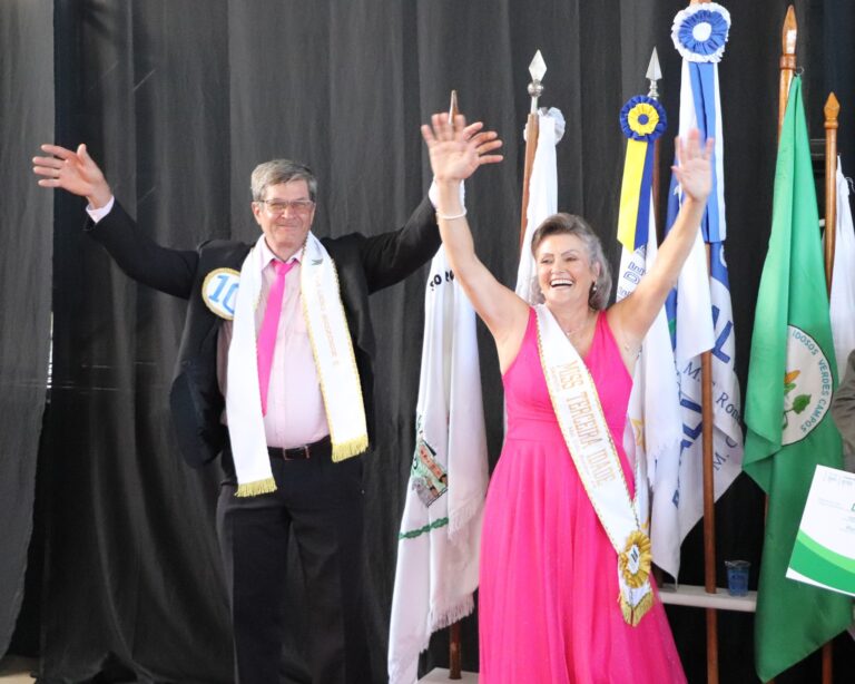 Maria Hickmann e Odir Vergilio Schmidt são eleitos Miss e Mister Terceira Idade 2025 de Marechal Rondon