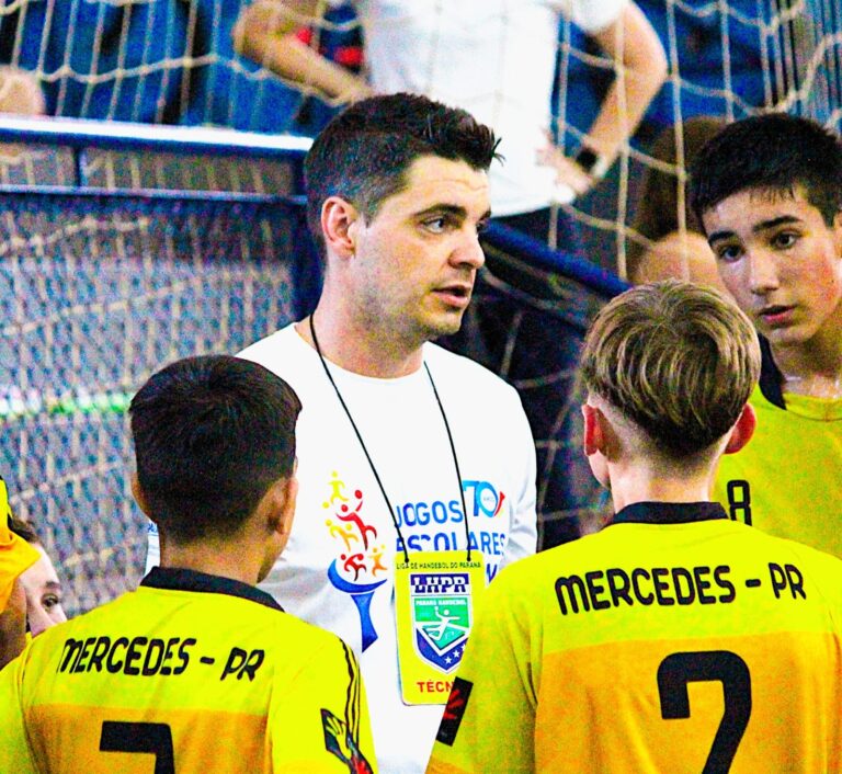 Técnico mercedense irá compor a comissão técnica da Seleção Paranaense de Handebol Infantil