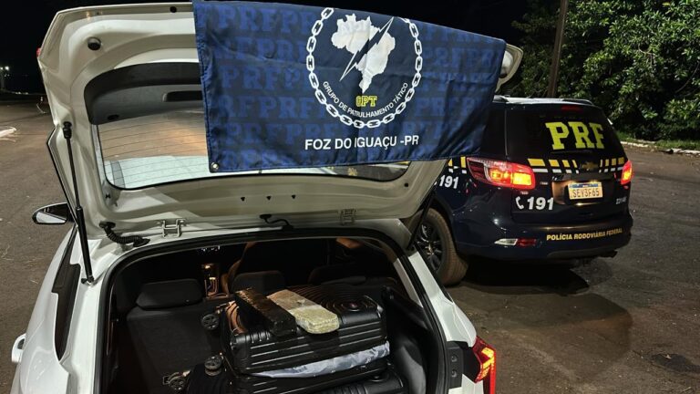 PRF apreende mais de 300 quilos de maconha em duas fiscalizações na BR-277