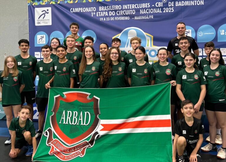 ARBAD conquista 10 medalhas na abertura do Circuito Nacional de Badminton