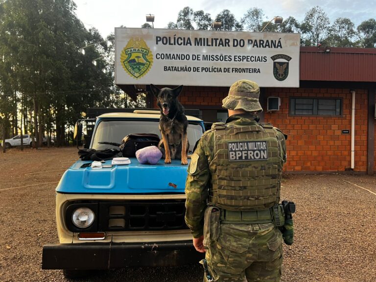 Homem é detido em Porto Mendes com 4.985 quilos de haxixe