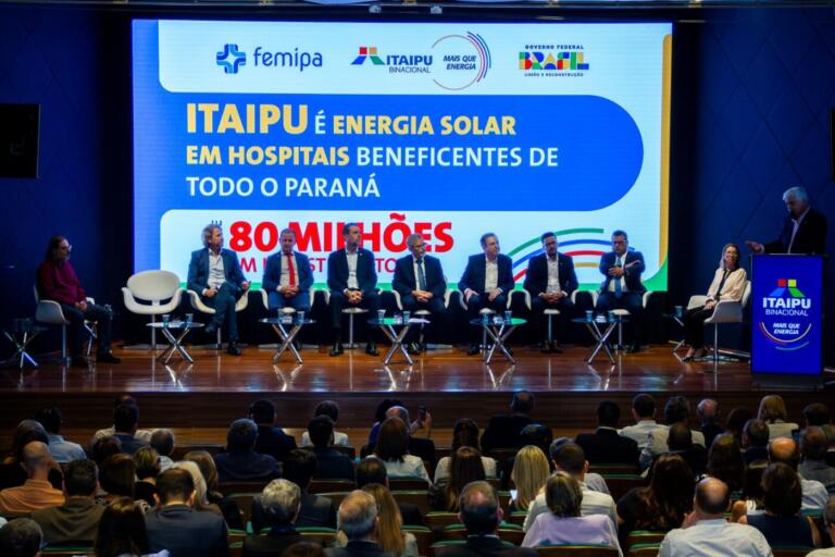 Itaipu investe R$ 81 milhões em energia solar para hospitais filantrópicos paranaenses