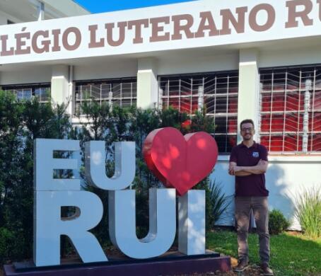Fabiano Carlos Cassimiro é o novo coordenador do Colégio Luterano Rui Barbosa