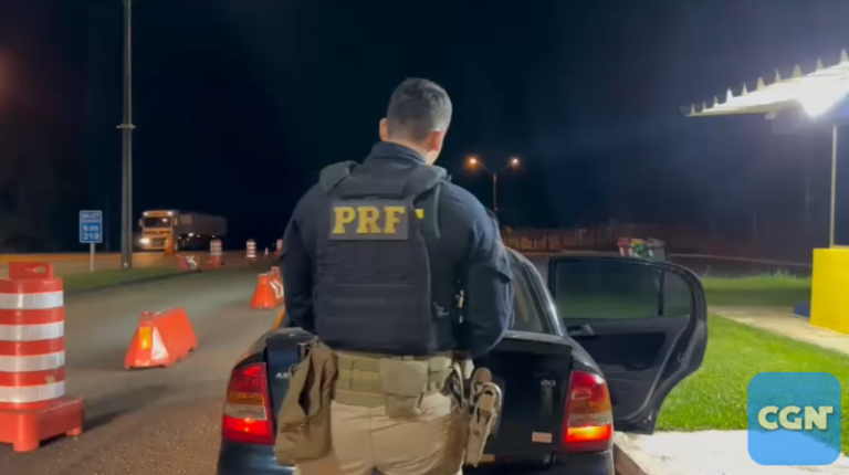 Autor de homicídio em Cascavel é preso pela PRF na BR-277 com veículo carregado de maconha