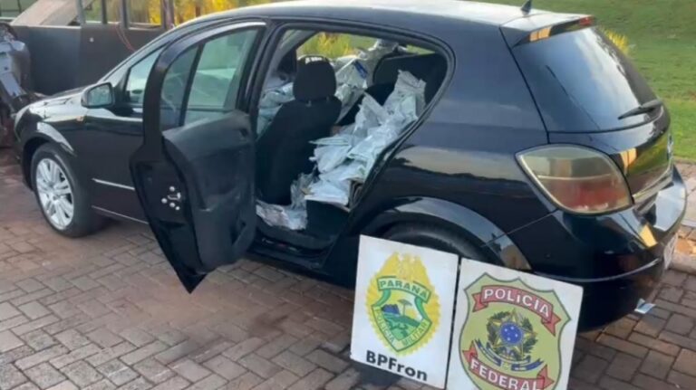 Carro lotado de agrotóxicos é apreendido após perseguição de Mercedes a Marechal Rondon