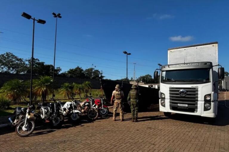 BPFron e PF realizam apreensões em operação conjunta no distrito de Porto Mendes