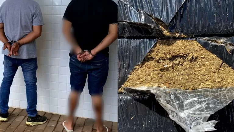 Três pessoas são presas com 521,2 quilos de maconha em Cascavel