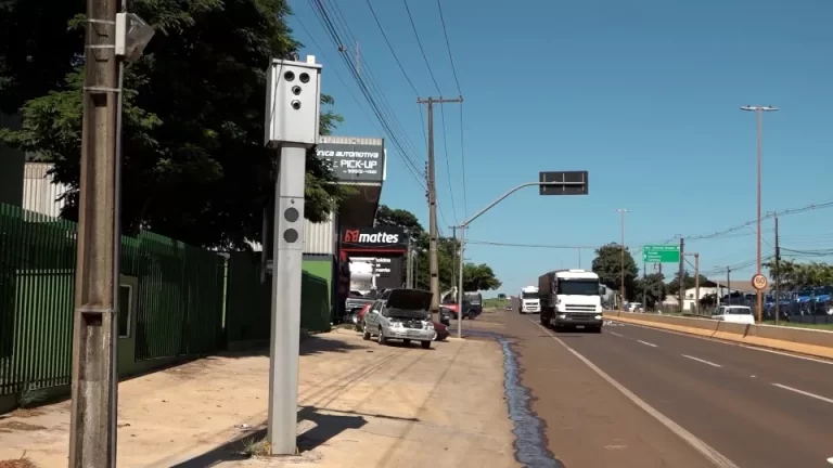 Sinalização com radares é reforçada para reduzir número de acidentes graves em Toledo