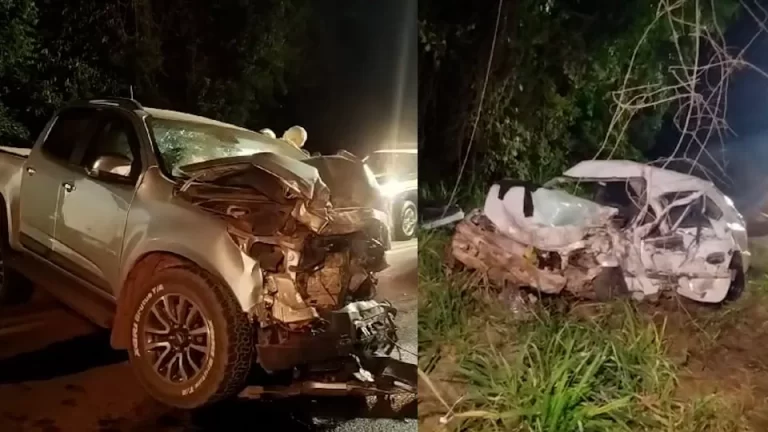 Ao retornar do trabalho, casal morre em gravíssimo acidente