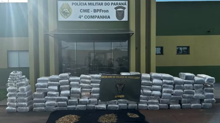 Carga milionária de maconha e haxixe é desenterrada e apreendida em Assis Chateaubriand