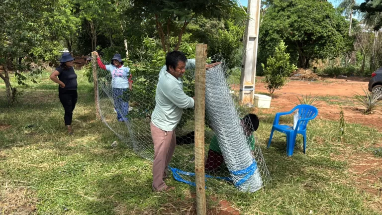 Galinheiros comunitários fortalecem segurança alimentar em comunidades indígenas do Paraná