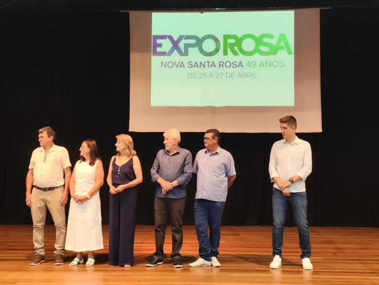 Lançada a Expo Rosa 2025: programação especial e shows nacionais vão marcar os 49 anos de Nova Santa Rosa