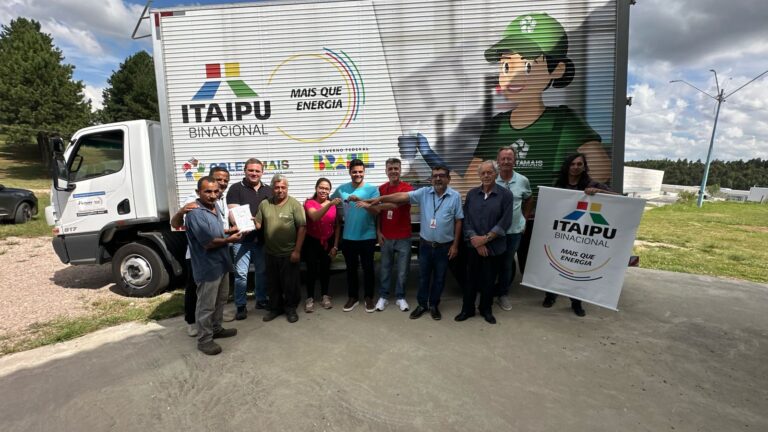 Programa Itaipu Mais que Energia melhora a vida de catadores em Mandirituba