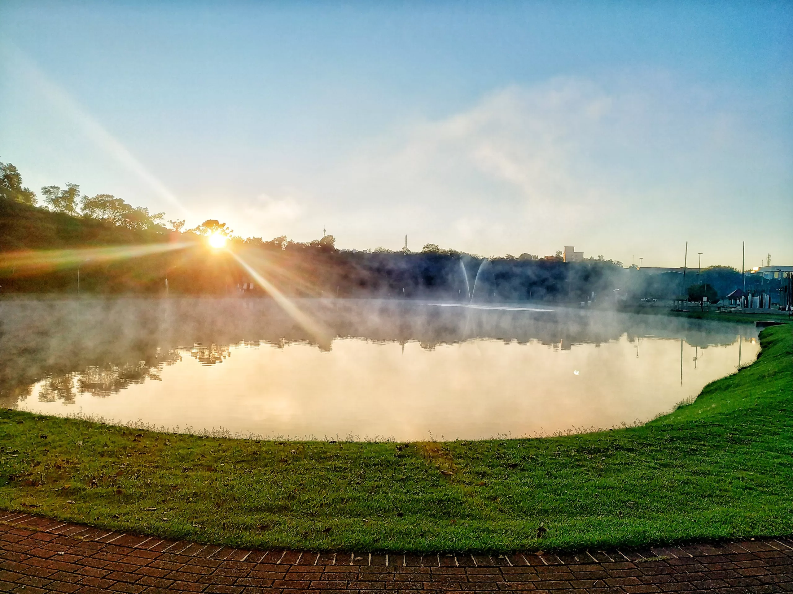 Lago do Parque Rodolfo Rieger