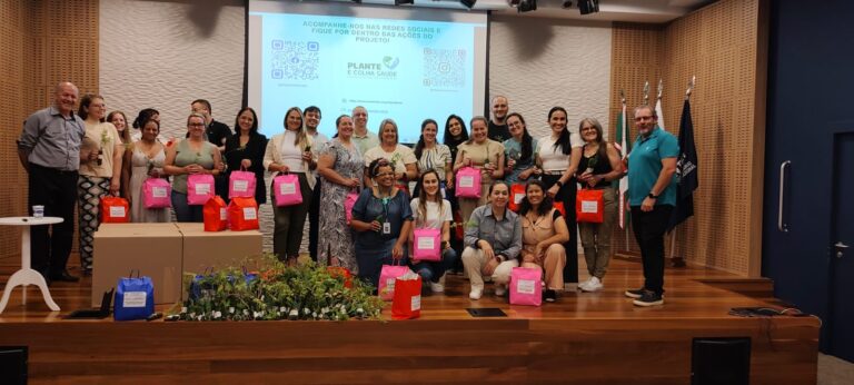 Plante e Colha Saúde leva ações para projeto Saúde e Bem Viver