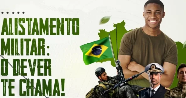 Jovens nascidos em 2007 devem se alistar até 30 de junho