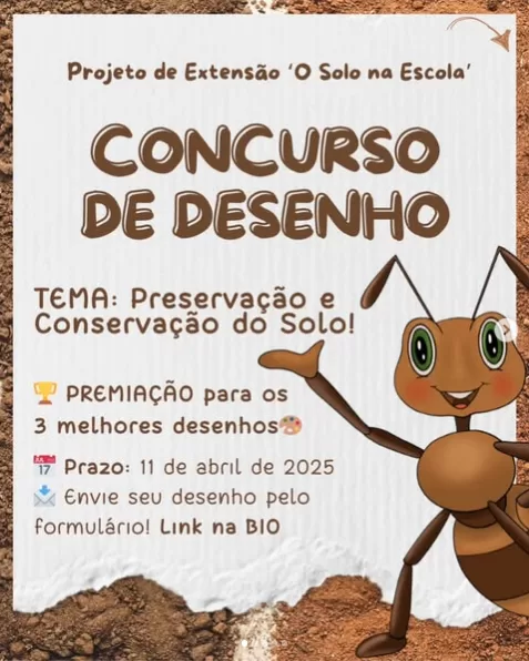 Concurso de Desenho “Preservação e Conservação do Solo” estimula conscientização ambiental nas escolas
