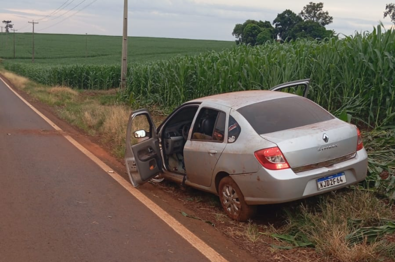 Homem de 47 anos fica ferido em acidente na PR-581 em Tupãssi