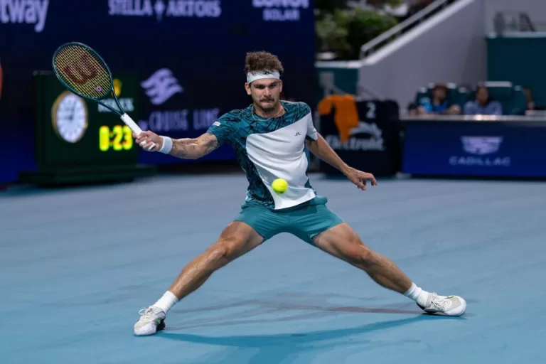 Thiago Wild perde para francês e é eliminado na estreia do Miami Open