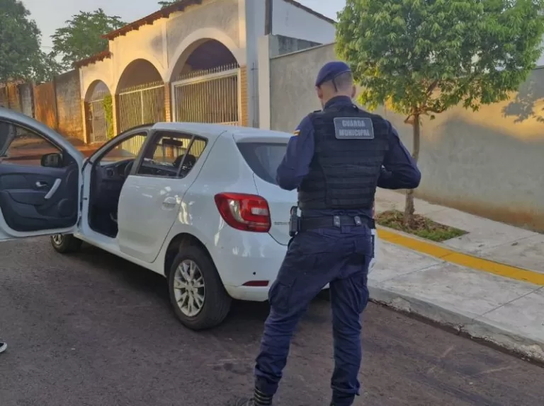 Homem é preso pela GM de Guaíra após roubar e sequestrar motorista de aplicativo em Cascavel