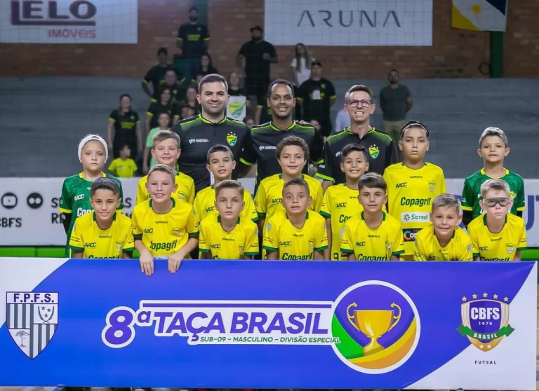 AACC/Prefeitura de Marechal Rondon fica em 5º lugar na Taça Brasil sub-9