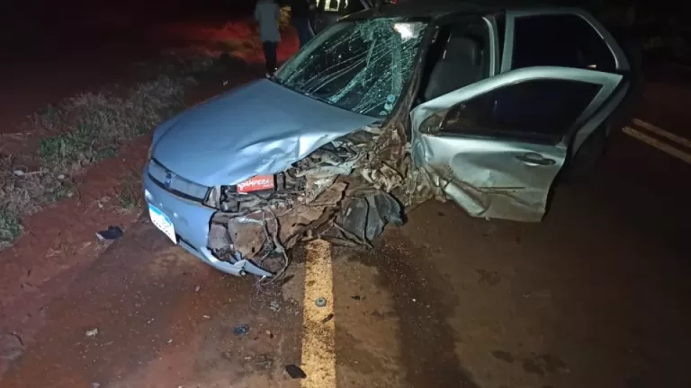 Homens ficam feridos em grave acidente em Toledo